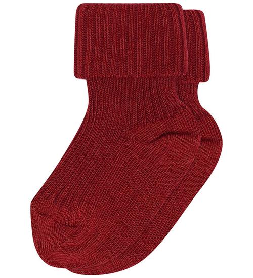MP Strømper - Rib - Karanda Red