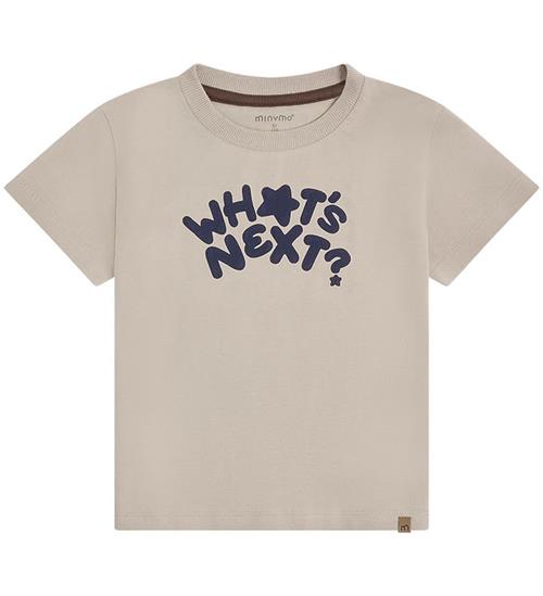 Minymo T-shirt - Feather Gray