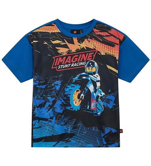 LEGOÂ® Wear City -T-shirt - LWTaffy 614 - Blå m. Print