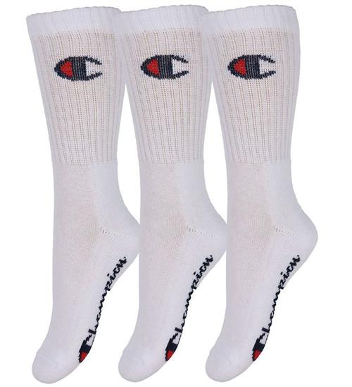 Champion Strømper - Crew - 3-Pak - White