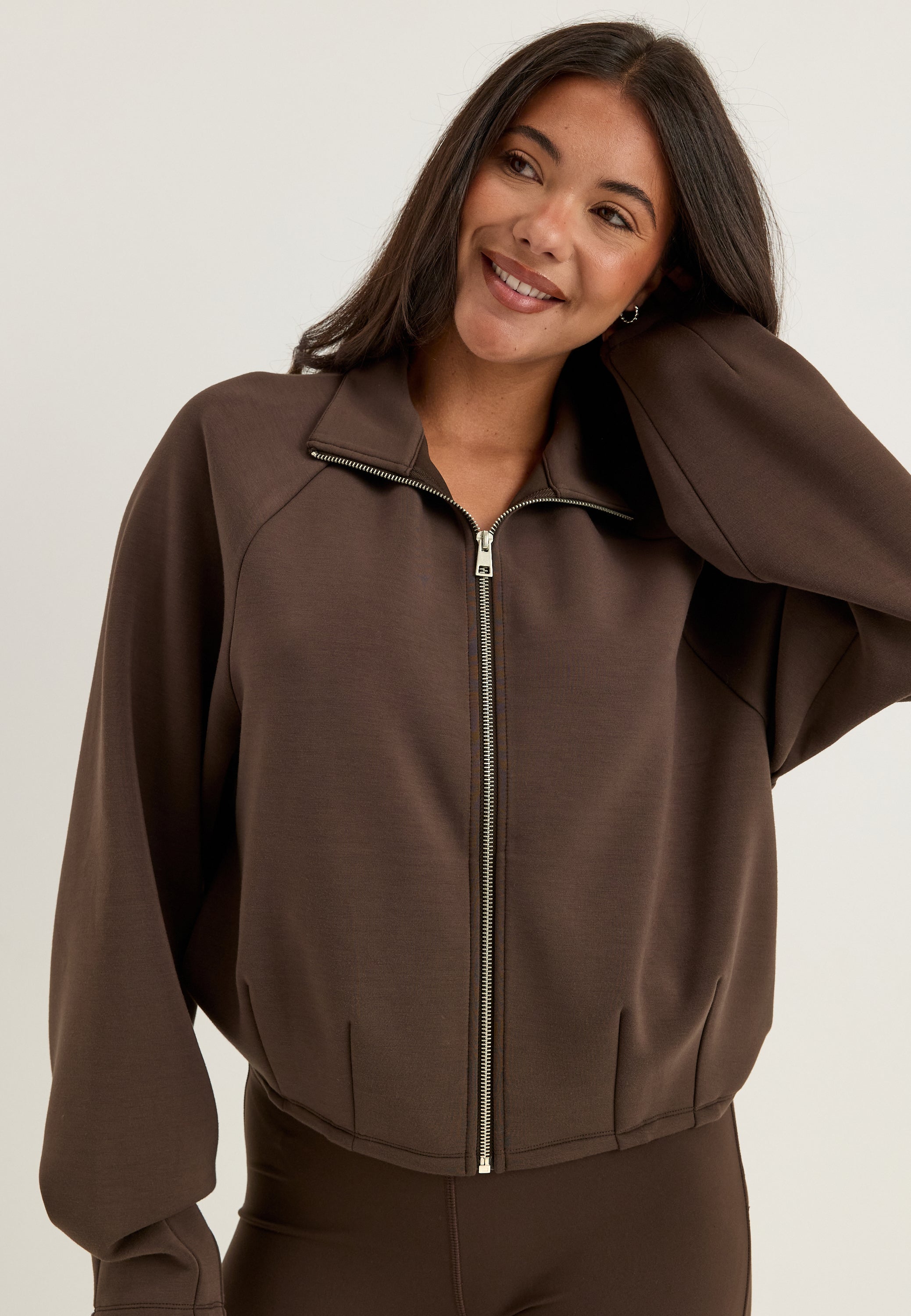 BUBBLEROOM Bubble-hem Bomber Jacket
