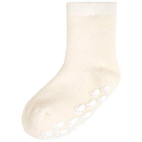 Joha Uldstrømpe Med Anti-slip Offwhite  Offwhite-15-18 EU  Hvid  15-18 EU  Drenge, Piger