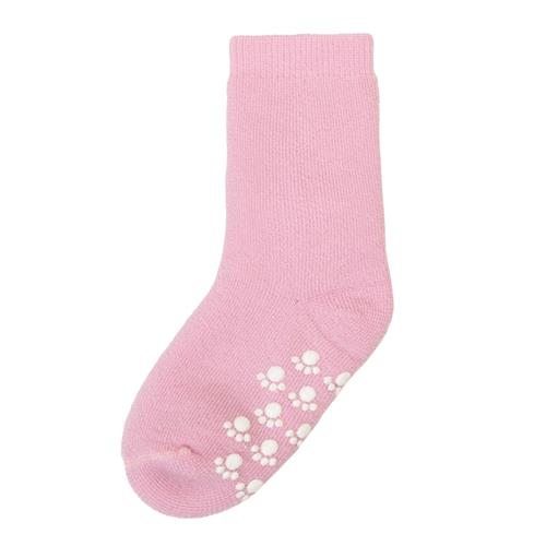 Joha Uldstrømpe Med Anti-slip Rosa  Rosa-19-22 EU  Lyserød  19-22 EU  Piger