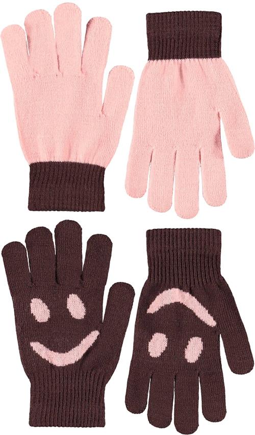 Molo Kello Gloves Burgundy Burgundy 8-16 Y  Rød  8-16 år  Piger