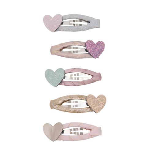 Mimi & Lula 5 Clic Clacs - Teeny Heart Teeny Heart-One Size  Lyserød  One Size 3-8 Years Piger