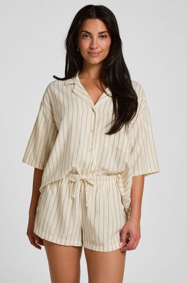 Hunkemöller Hør Shorts Beige