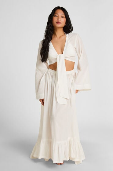 Hunkemöller Beach Skirt Glam Hvid