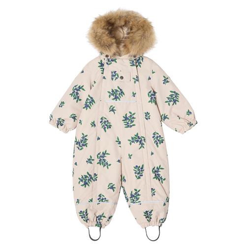Kuling Val D'Isere Vinteroveralls Blueberry  Blueberry-80 cm  Hvid  80 cm  Drenge, Piger