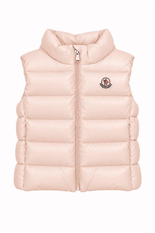 Moncler Ghany Vest Vest Light Pink  Light Pink 92 cm Dun Lyserød  92 cm  Piger