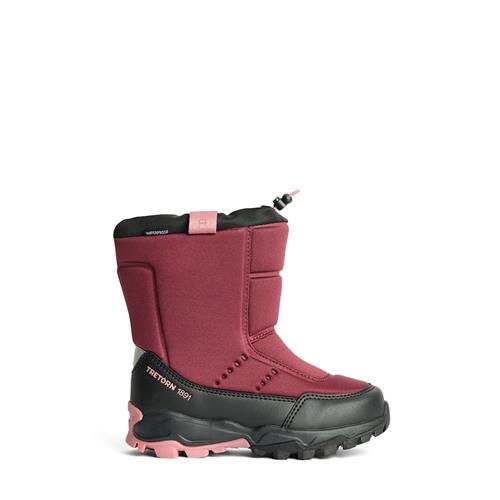 Tretorn Tero Hi Insulated Vandtætte Vinterstøvler Burgundy  Burgundy 26 EU  Rød  26 EU  Drenge, Piger