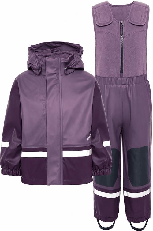 Didriksons Boardman Regnsæt Eggplant  Eggplant 100 cm  Lilla  100 cm  Drenge, Piger