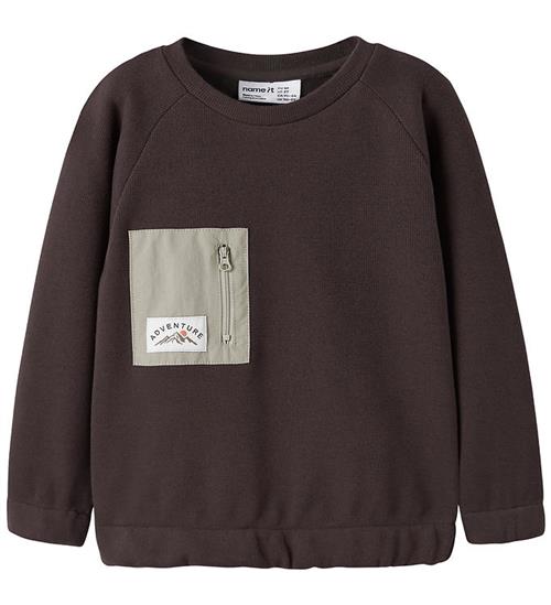 Name it Sweatshirt - NmmOsborne - Chocolate Plum