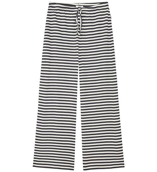 Mads Nørgaard Bukser - Rib - Verona - Black/Vanilla Ice