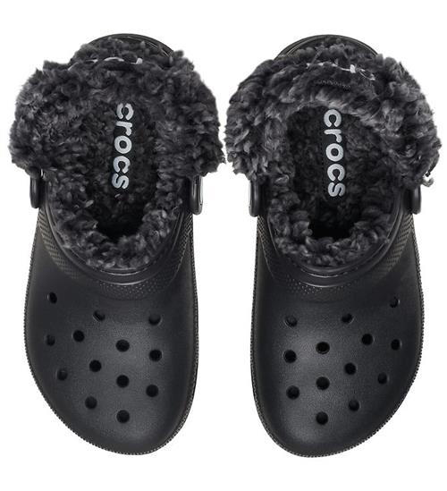 Crocs Sandaler m. For - Classic Fleece Lined Clog T - Sort