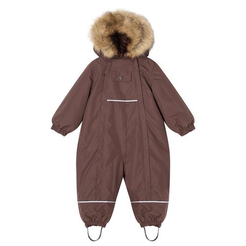 Kuling Val D'Isere Vinteroveralls Brown  Brown-74 cm  Brun  74 cm  Drenge, Piger