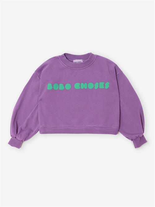 Bobo Choses Hættetrøje Purple  Purple 6-7 Y  Lilla  6-7 år  Drenge