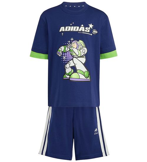 adidas Performance Shortssæt - LK DY TS - Dkblue/Owhite