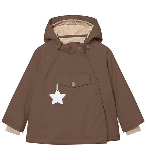 Mini A Ture Jakke - MatWang - Chestnut brown