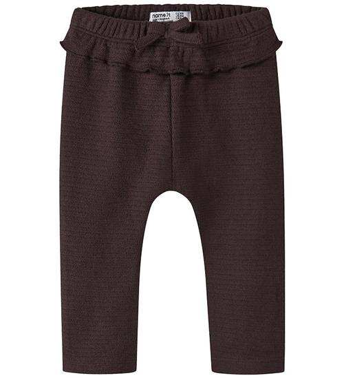 Name It Leggings - NbfOlaya - Chocolate Plum