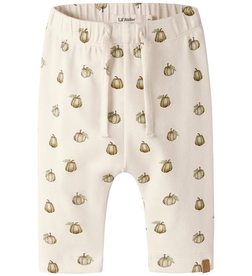 Lil Atelier Bukser - NbmGayo - Turtledove/Pumpkin