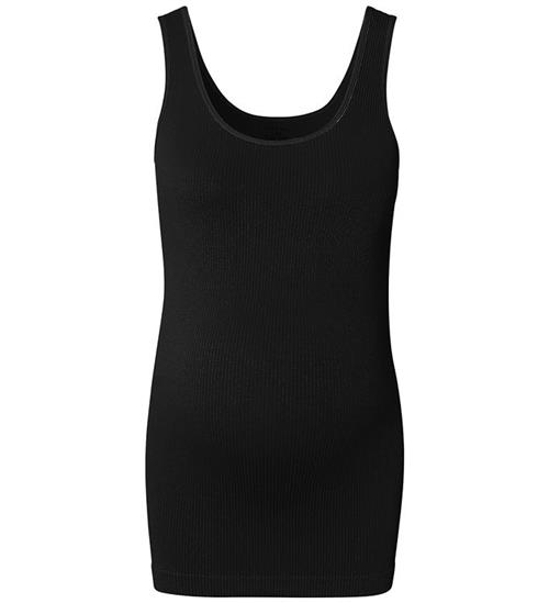 Noppies Graviditetstop - Rib - Sama Seamless - Sort