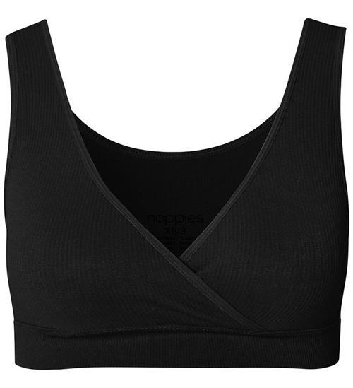 Noppies Amme-Top - Rib - Gayla Seamless - Sort