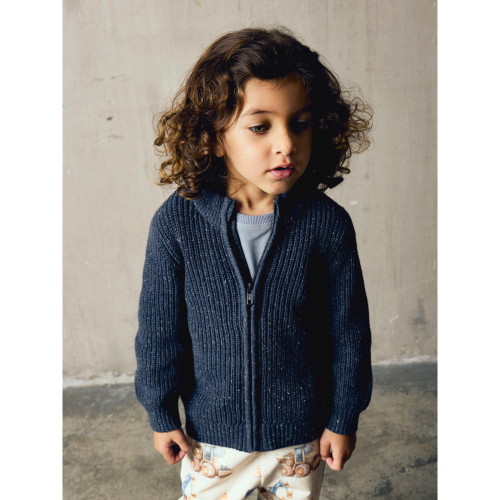 NAME IT Strik Cardigan Norman Ombre Blue
