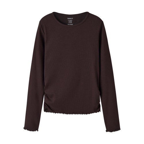 NAME IT Bluse Vemia Chocolate Plum