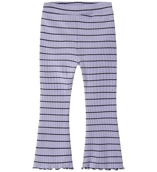 Name It Leggings - Rib - NmfOlena - Lavender Icing