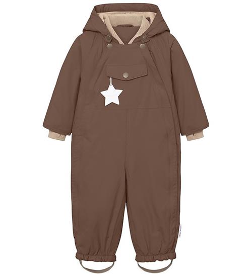 Mini A Ture Flyverdragt - MatWisti Fleece - Chestnut Brown