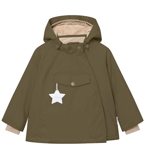 Mini A Ture Vinterjakke - MatWang Fleece - Kalamata green