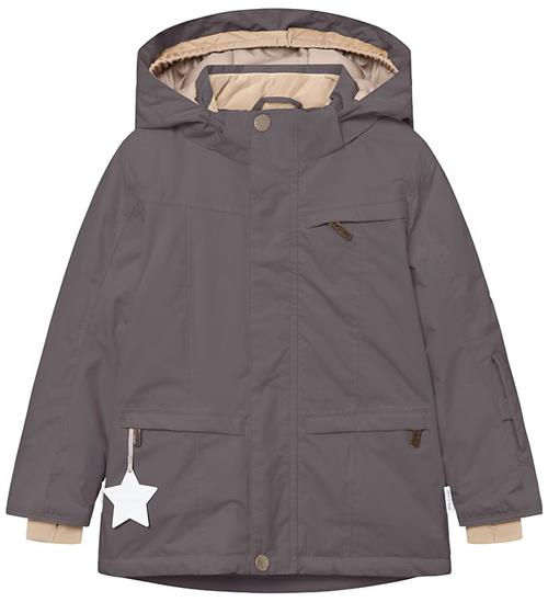 Mini A Ture Vinterjakke - MatVestyn Fleece - Plum Kitten