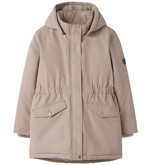 Name It Vinterjakke - NkfMarlow03 - Silver Mink
