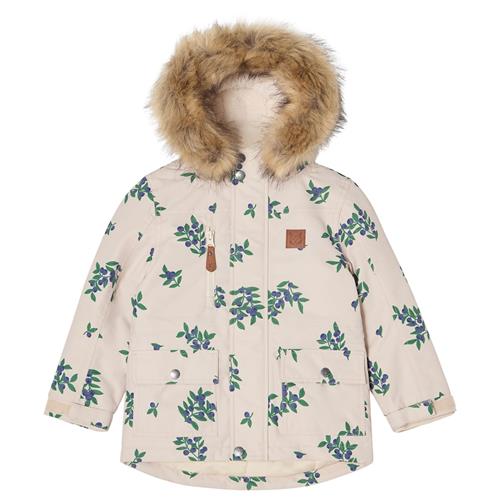 Kuling Val Thorens Parkas Blueberry  Blueberry-128 cm  Hvid  128 cm  Drenge, Piger