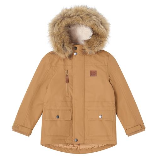 Kuling Val Thorens Parkas Caramel Brown  Caramel Brown-86 cm  Brun  86 cm  Drenge, Piger