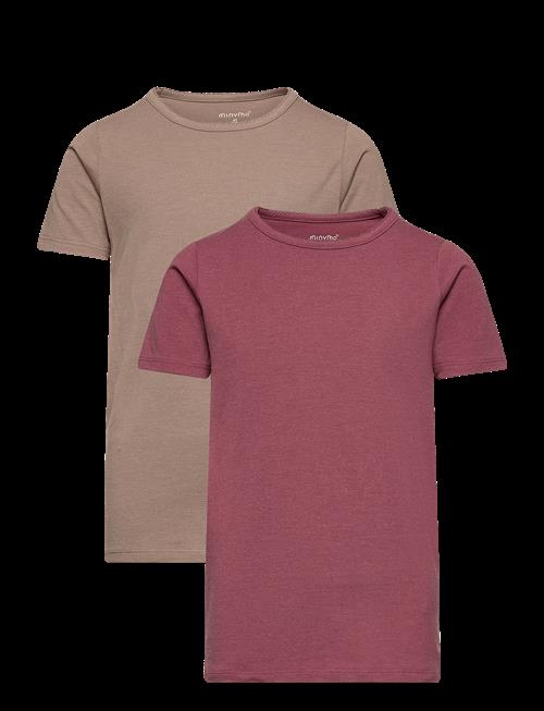 Minymo | Basic 33 -T-Shirt Ss (2-Pack) | 122