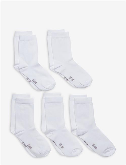 Minymo | Ankle Sock -Solid (5-Pack) | 15-18