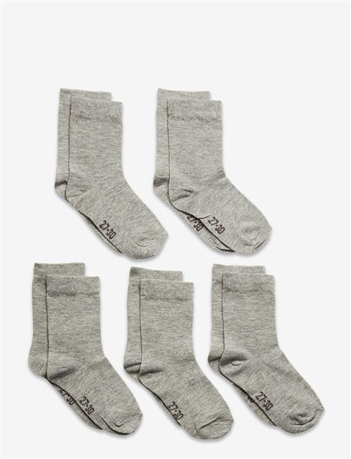 Minymo | Ankle Sock -Solid (5-Pack) | 19-22