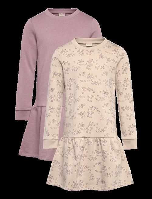 Minymo | Sweat Dress Ls (2-Pack) | 86