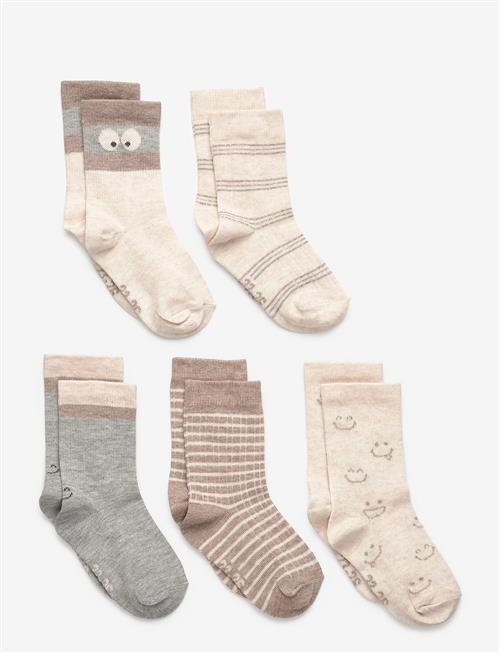 Minymo | Socks W. Pattern (5-Pack) | 35\38