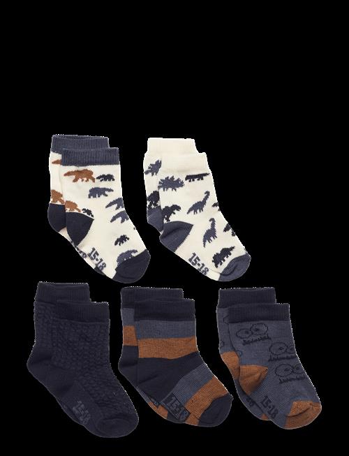 Minymo | Socks W. Pattern (5-Pack) | 35\38