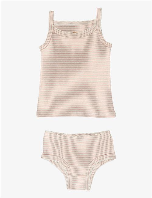 Copenhagen Colors | Strap Top And Underpants Striped | 104