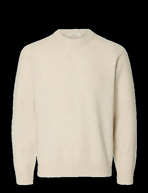 Selected | Slhrai Ls Knit Crew Neck Noos | XL
