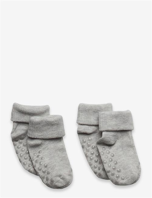 Minymo | Baby Rib Sock W. Abs (2-Pack) | 19\22