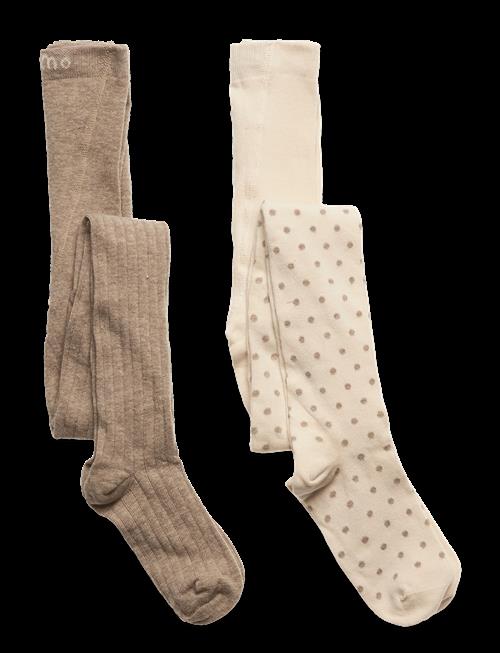 Minymo | Stockings W. Pattern (2-Pack) | 92\98