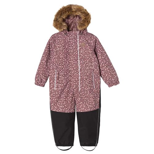 Kuling Chamonix Vinteroveralls Lilac Flower  Lilac Flower-92 cm  Lilla  92 cm  Piger