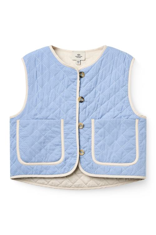 Copenhagen Colors Vest Endless Blue  Endless Blue-134/140 cm  Blå  134/140 cm  Piger