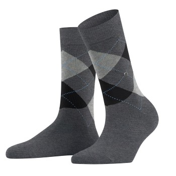 Burlington Strømper Queen Socks Grå Str 36/41 Dame