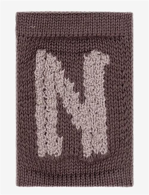 Smallstuff | Knitted Letter N, Nature | ONE SIZE 10 cm