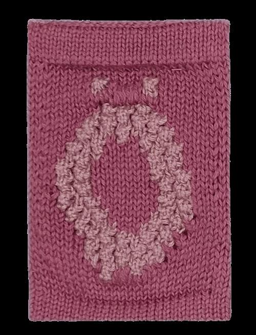 Smallstuff | Knitted Letter Ö, Rose | ONE SIZE 10 cm